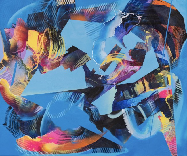 julia benz-catharsis ii-2019-100 cm x 120 cm (39.4”x47.2”)-acrylic, ink, aerosol on canvas-web